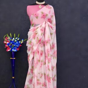 Flower Designer Saree