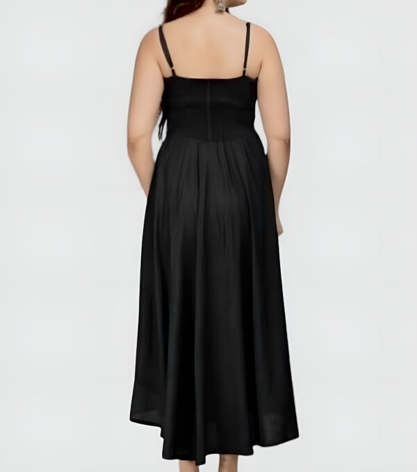 Spaghetti strap smocked maxi western dress - Image 2