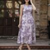 Fashionable purple dress for Girls and women