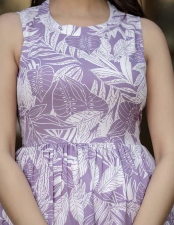 Fashionable purple dress for Girls and women - Image 3