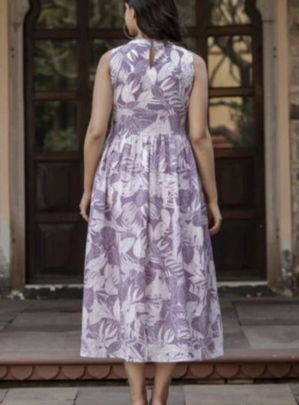 Fashionable purple dress for Girls and women - Image 4