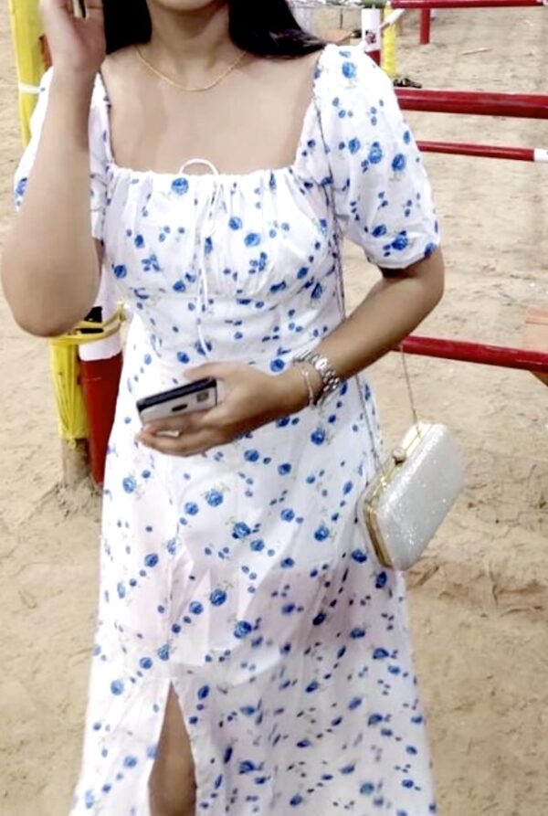 Stylish white printed Western Dresses for Women - Image 2